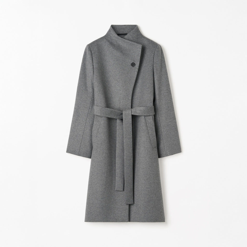 Cedrin Cashmere Blend Coat - Grey Mel
