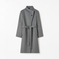 Cedrin Cashmere Blend Coat - Grey Mel