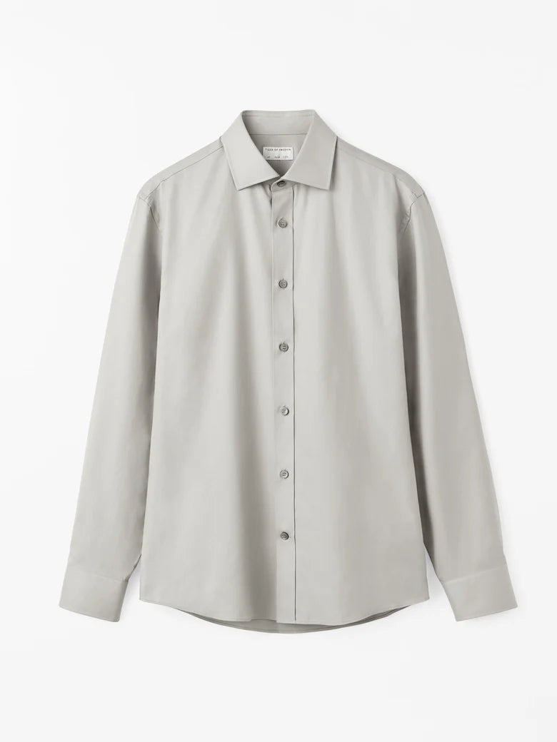Adley C Cutaway Collar Shirt - Granite
