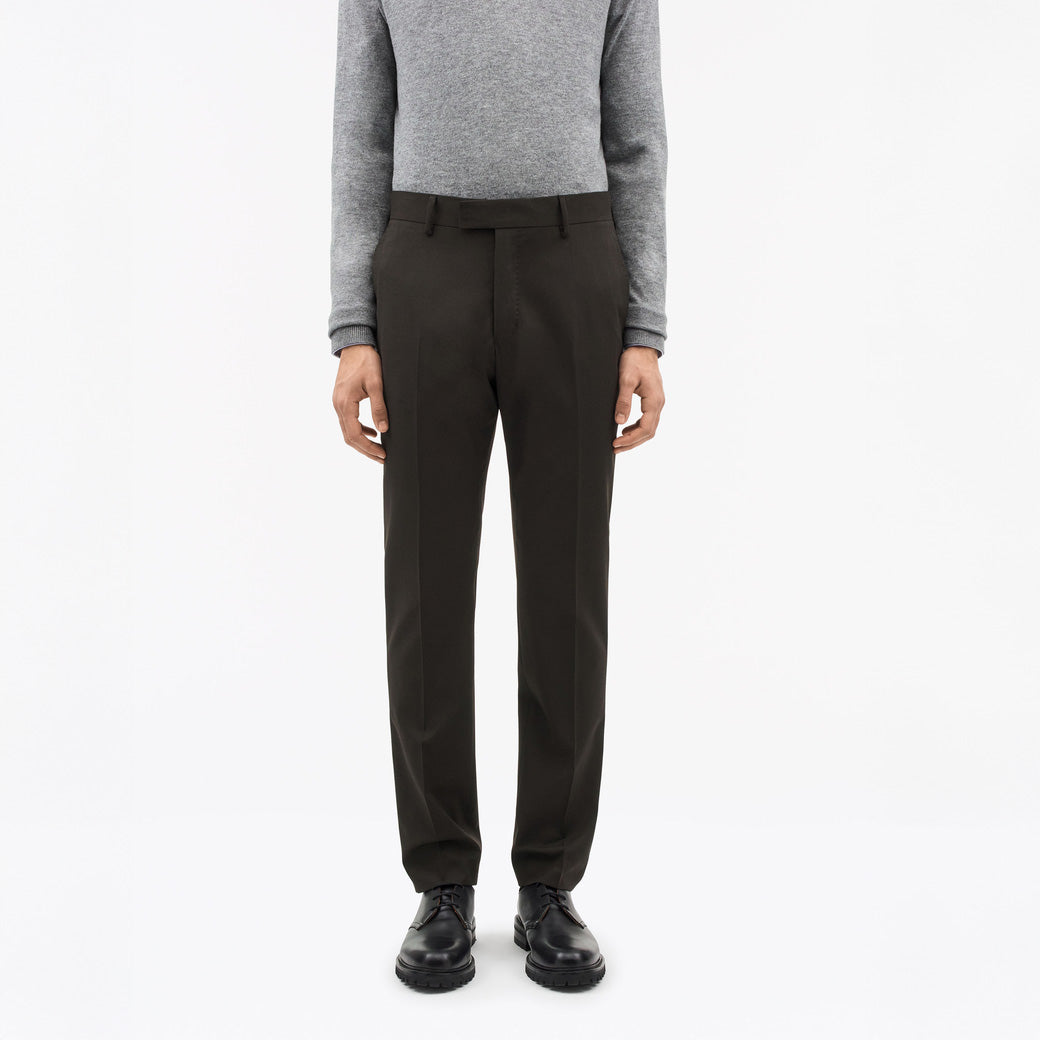 Tenuta Slim-Fit Trousers - Coffee Bean Brown