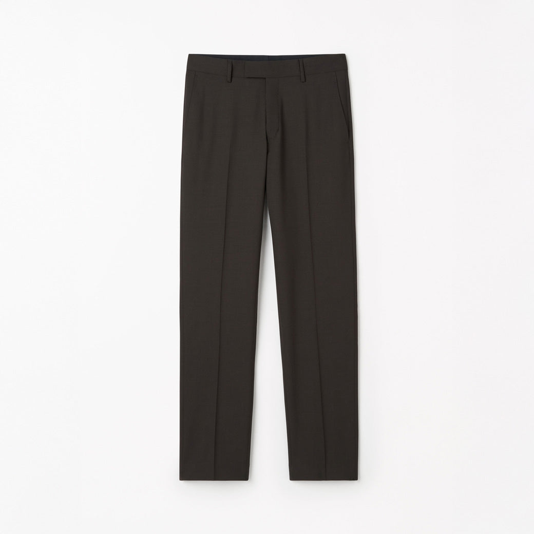 Tenuta Slim-Fit Trousers - Coffee Bean Brown