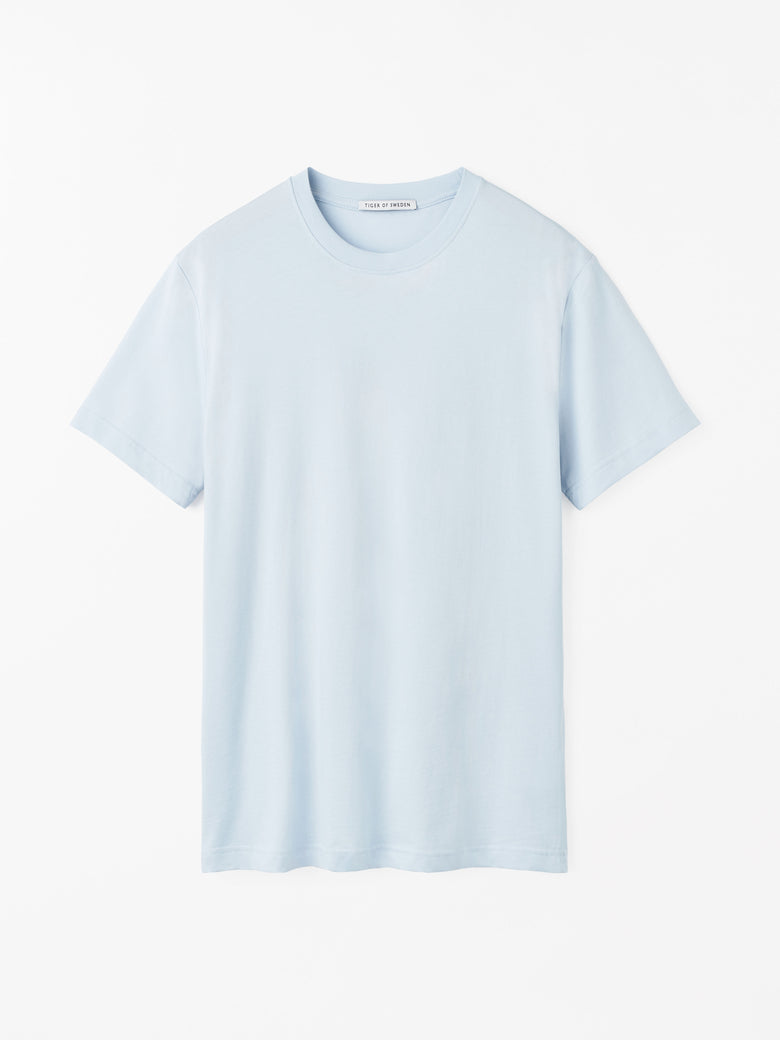 Dillan - Basic Cotton T-Shirt - Light Blue