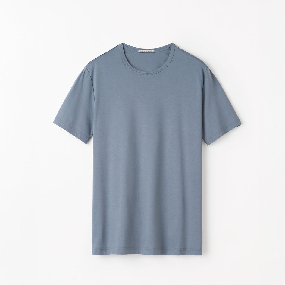 Olaf Crew-Neck T-Shirt  - Dull Blue