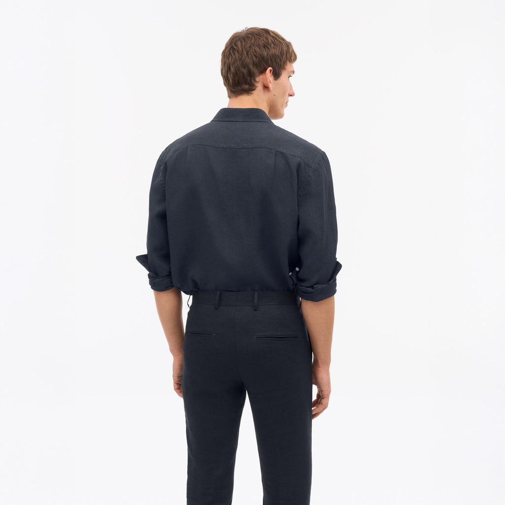Spenser Casual Shirt - Midnight Blue
