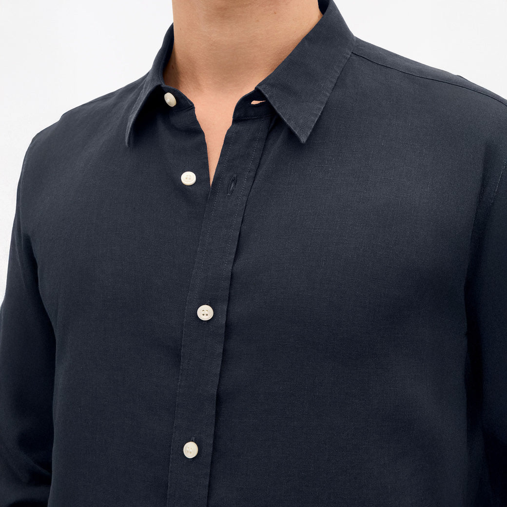 Spenser Casual Shirt - Midnight Blue