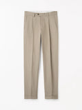 Tenuta P Slim-Fit Trouser - Dirt Tape Beige