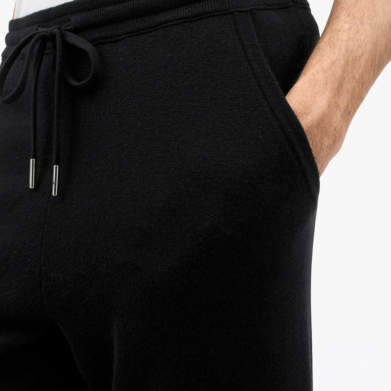 Javier Merino Cashmere Sweater - Black