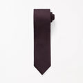 Septa Silk Jaquard Tie  - Burgundy Decadence