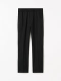Tannen T Drawstring Tuxedo Trouser - Black