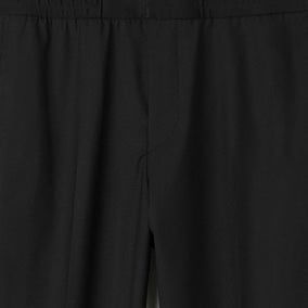 Tannen T Drawstring Tuxedo Trouser - Black