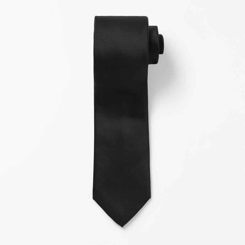 Septa Silk Tie - Black