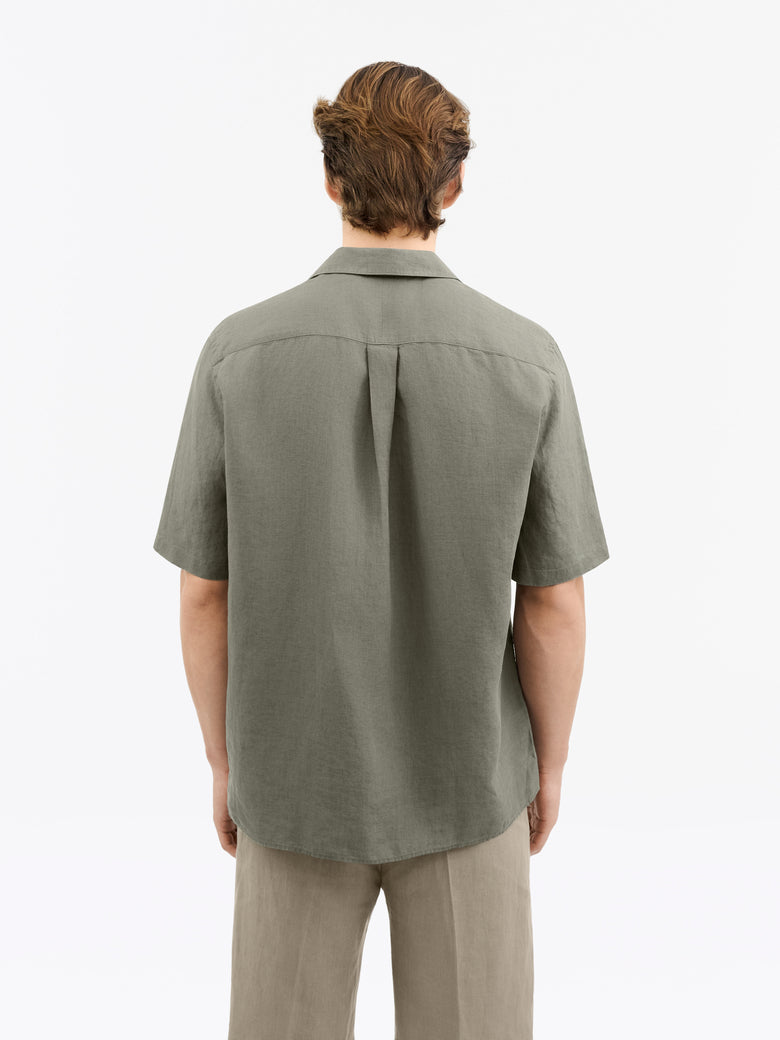 Bekkett Linen Shirt - Green