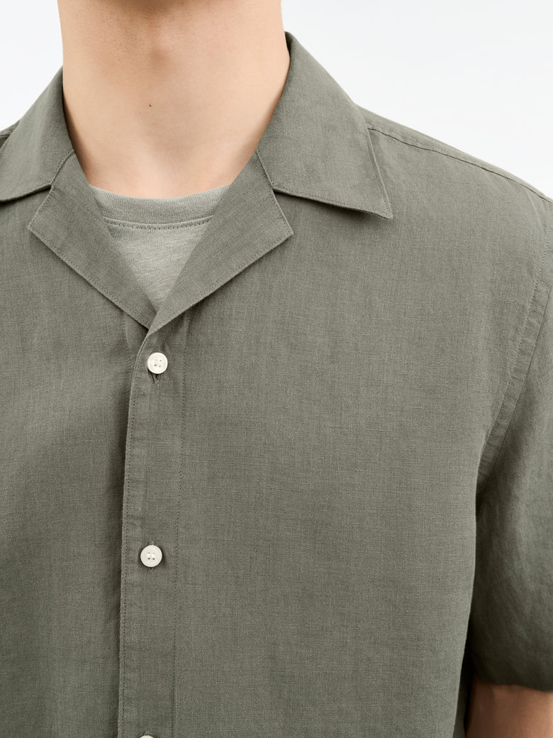 Bekkett Linen Shirt - Green