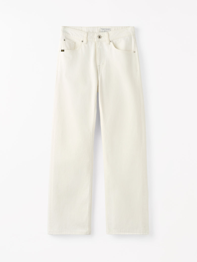 Milis Skylight Mid-Rise Jeans - Soft White