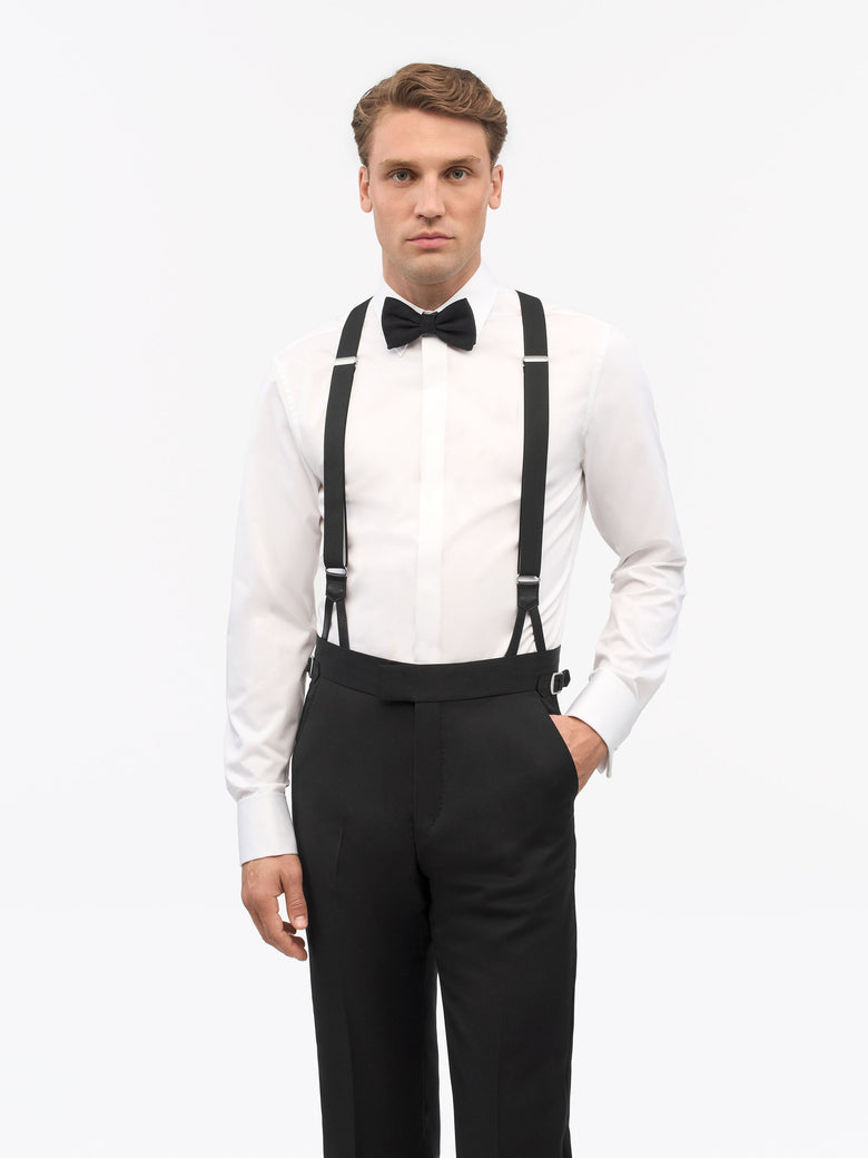 Sessato Y-Back Suspenders - Black