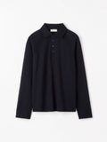 Elio RWS Wool Polo - Dark Blue