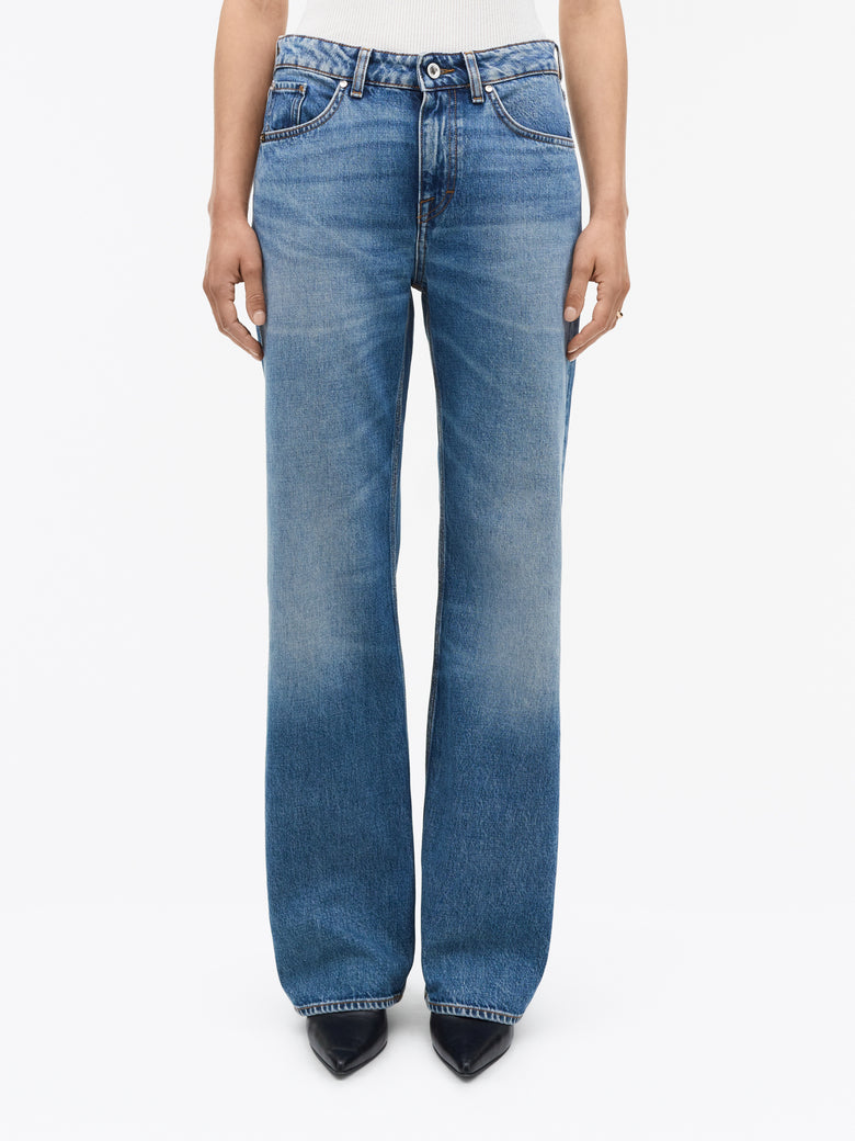 Milis Botanic Mid-Rise Jeans - Blue