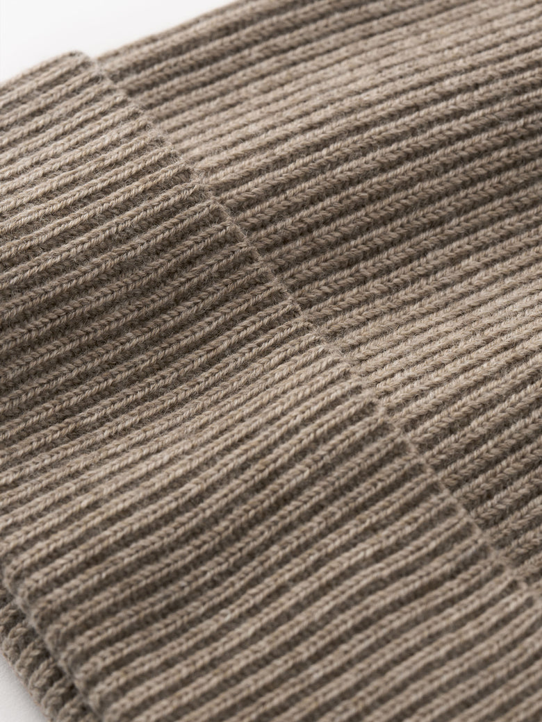 Caldu RWS Merino Beanie - Beige
