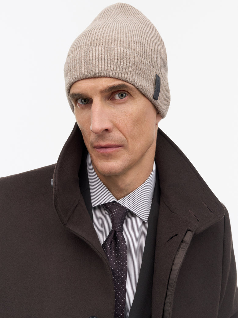 Caldu RWS Merino Beanie - Beige