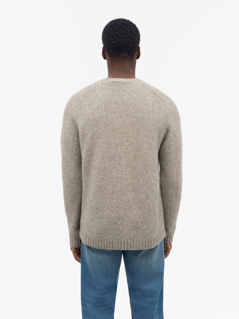 Adryan RWS Crewneck Pullover - Light Ivory