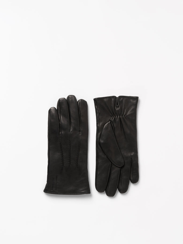 Garvin Sheep Leather Gloves - Dark Brown
