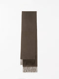 Sylan RWS Wool Scarf - Dark Brown