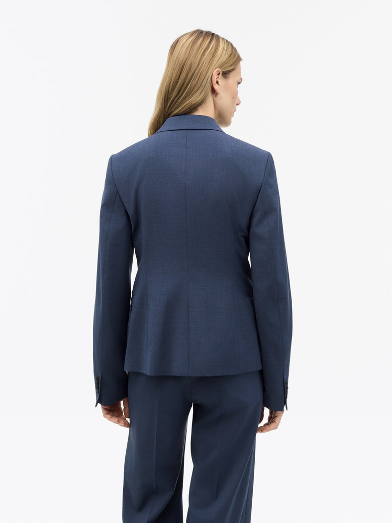 Nancy Classic Wool Jacket - Blue