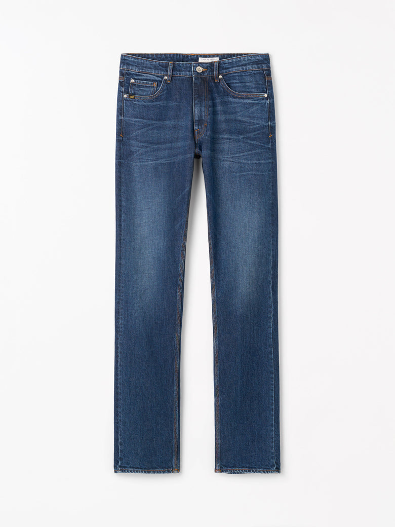 Des Compress Slim-Fit Jeans - Midnight Blue