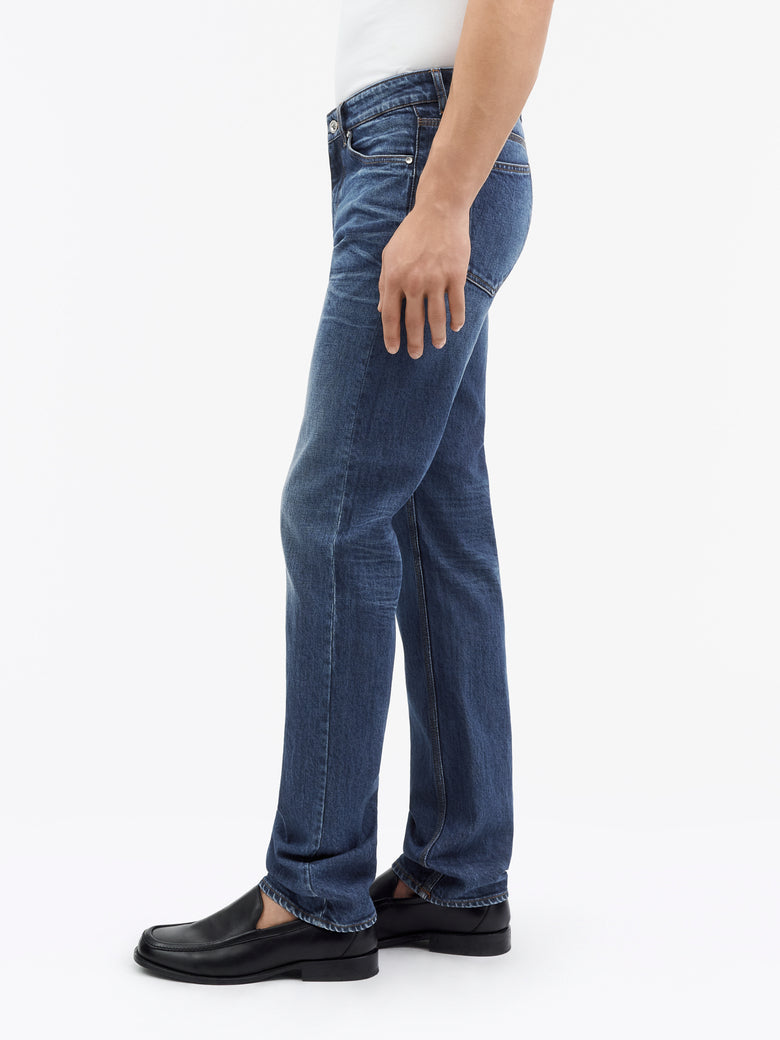 Des Compress Slim-Fit Jeans - Midnight Blue