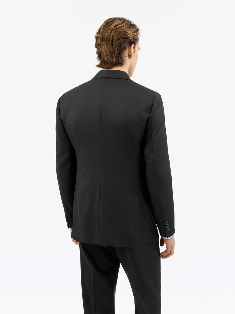 Ease DB Double-Breasted Jacket - Black