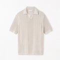 Eoin P Merino-Linen Pullover - Ivory