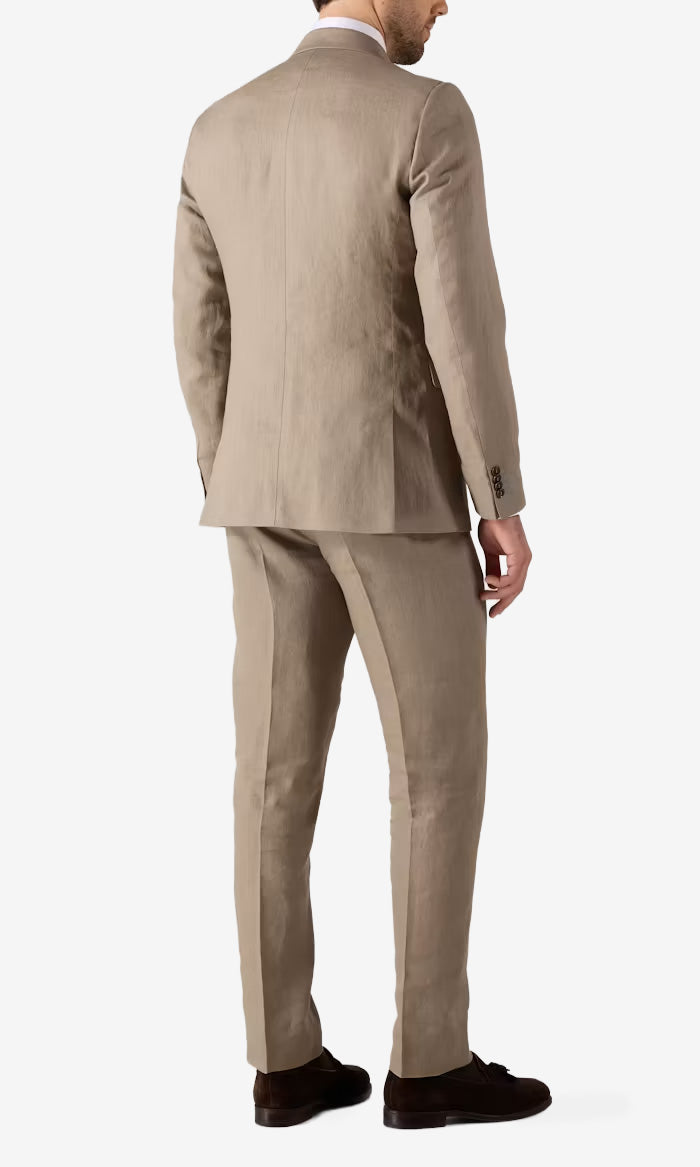 S. Justin Linen Suit - Auburn Glaze