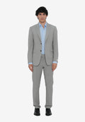 Justin Wool Travel Suit - Med Grey Mel