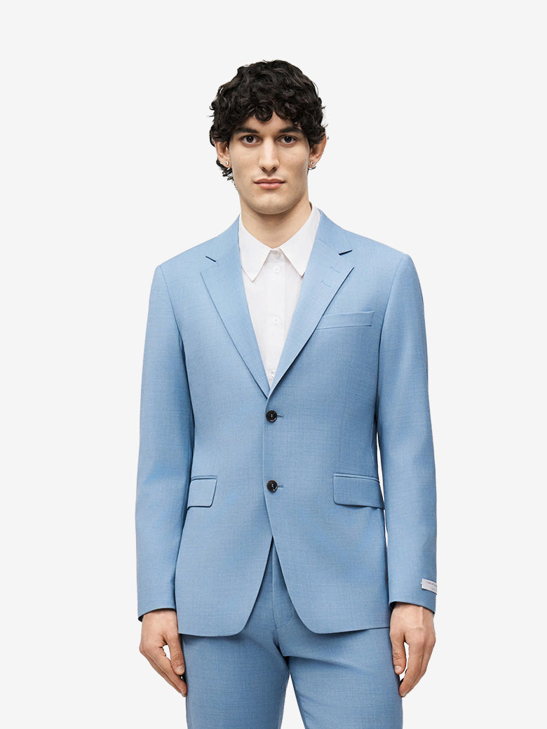 Ensemble de tailleur S. Justin - Bleu rustique