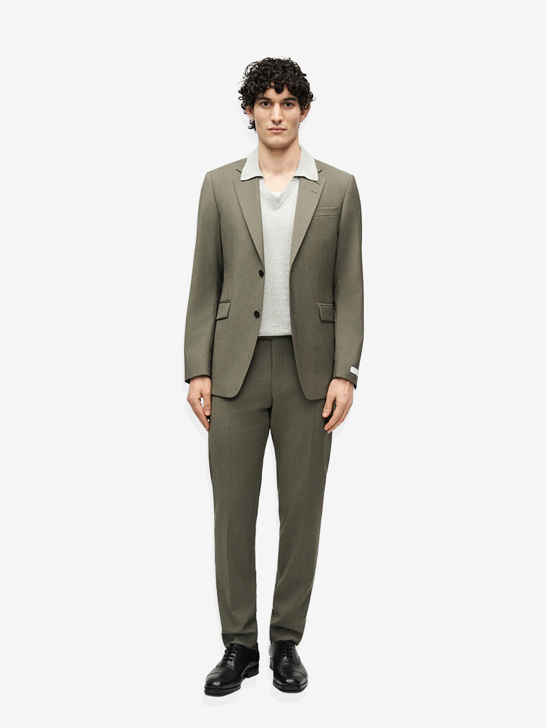 Ensemble costume S. Justin - Vert poussière