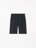 Troy Bermuda Linen Short - Midnight Blue